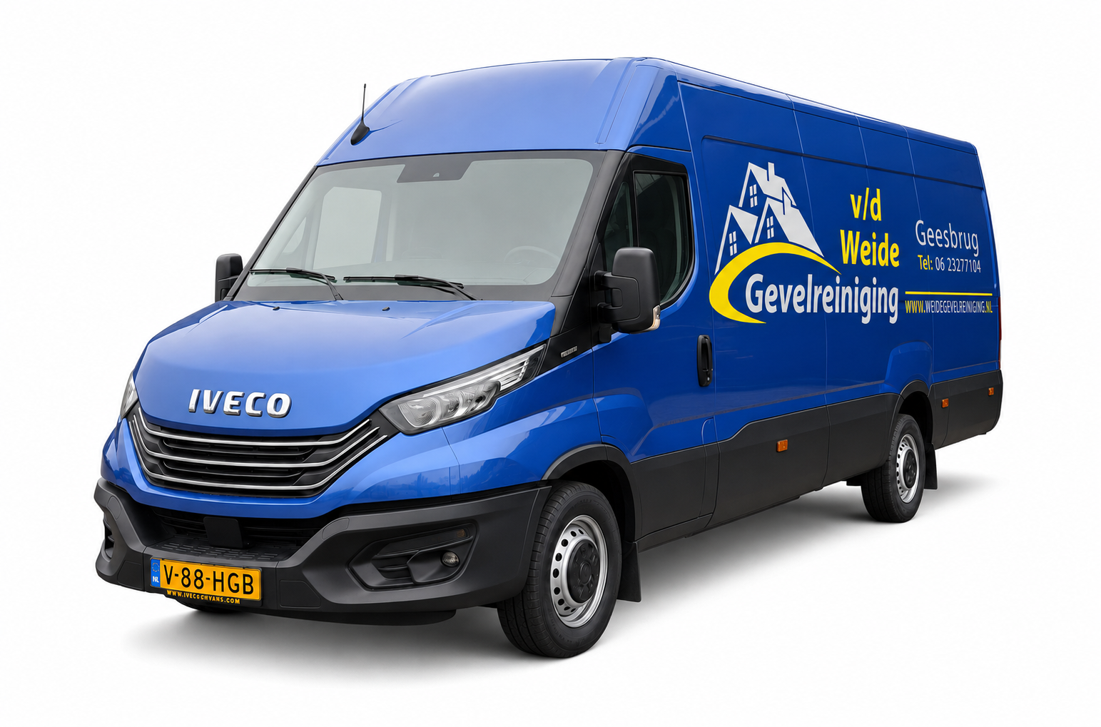 Bedrijfsbus van v/d Weide Gevelreiniging